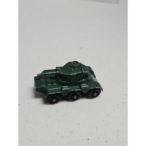 Matchbox #67 Armoured Car Lesney England , Saladin, 6 X 6, Army Green